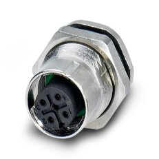 Přístrojový konektor zezadu stěny SACC-DSI-M12FS-4CON-M16X 1239286