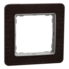 Rámeček jednonásobný Wenge,Sedna Design/Elements SCHNEIDER SDD381801U