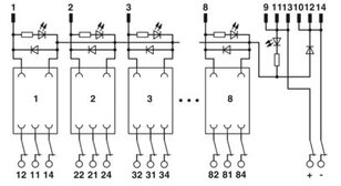 Aktivní modul UM- 8 RELS/KSR-G24/21/MT/PLC PHOENIX CONTACT 2962463