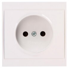 117301083 Socket outlet without earth, w