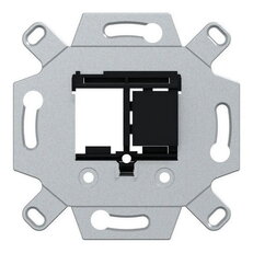 Adaptér pro keystone konektory, Merten, dvojnásobný, černá MEG4580-0001