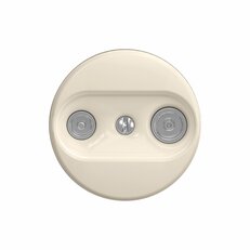 Účastnická zásuvka GREENLUX KLIKLAP B/TV/K Beige, TV+R (koncová)