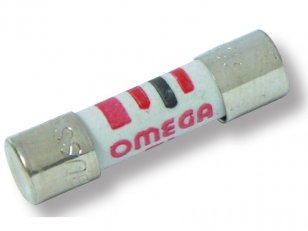 GF520310 Pojistka 5x20 keramika F 10A OMEGA