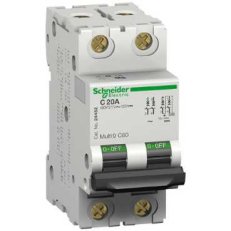Schneider 17439 C60N jistič 2P 60A B UL