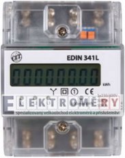 Elektroměry E1530 EDIN 341L, 3f.1s. 3x80A, LCD, neověřený