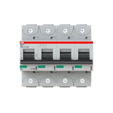 S804N-D40 jistič 4P char. D 40A s klecovou svorkou 36kA ABB 2CCS894001R0401