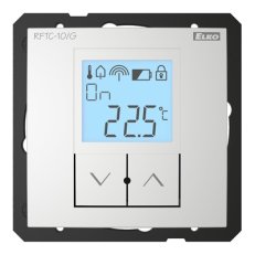 Jednoduchý bezdrátový regulátor teploty (hliník) RFTC-10/G hliník ELKO EP