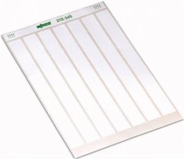 Etikety pro laserové tiskárny Trvale lepicí bílá WAGO 210-345