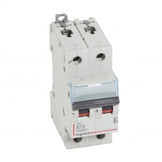 DX3 JISTIČ, 2 PÓLOVÝ, CHAR. B,10A 10000A/16KA LEGRAND 408940