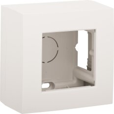 Set pro povrchovou montáž 1-násobný-WHITE NIKO 101-80100
