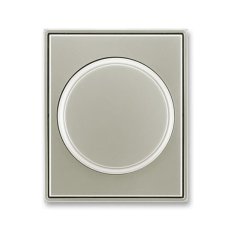 Kryt stmívače s otočným ovládáním 3294E-A00123 32 starostříbrná Time ABB