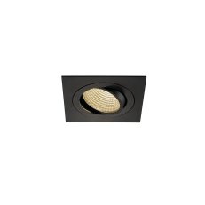 Sada NEW TRIA LED DL SQUARE černé matné 12 W 38° 3000K vč.ovladače SLV 114250