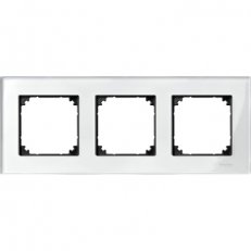 Merten Rámeček trojnásobný M-Elegance, Brilliant white SCHNEIDER MTN404319