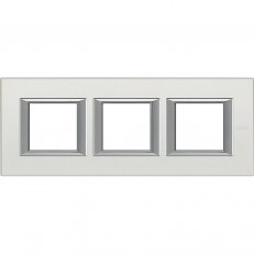Legrand HA4802M3HSAN BTAX Rámeček2+2+2 HOR. STŘÍBRO