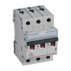 TX3 JISTIČ, 3 PÓLOVÝ, CHAR. C, 20A 6000A LEGRAND 403546