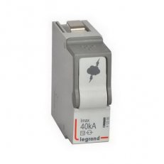 VÝ,MĚNÝ, MODUL SVODIČE PŘEPĚTÍ N-PE 40KA, C LEGRAND 412300