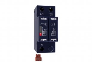 Svodič rázového přepětí HSA-385/1+1 S SPD typ 2+3 HAKEL 24564