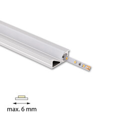 Vestavný hliníkový profil VE 24x10mm bez difuzoru 1m MCLED ML-761.129.74.1