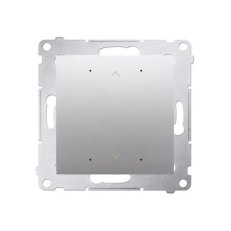 Ovladač tlačítkový SHUTTER [Wi-Fi] 2x5A, 230V, stříbrná matná metalizované