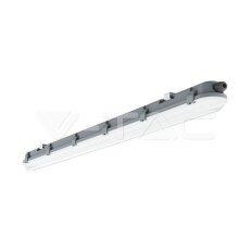 LED Waterproof Fitting M-SERIES 1500mm 48W 4000K Milky Cover 120LM/W SKU20203