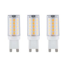LED 3ks-sada Non Dim G9 230V 3x2,5W 2700K čirá PAULMANN 28808