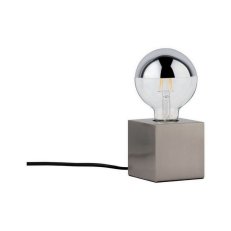 Stolní lampa Kura 1-ramenné kov kartáčovaný 797.30 PAULMANN 79730