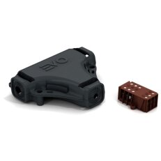 Spojka gelová odbočná EVO 02D IP68 ,3x (1,5÷4mm2), odbočné 3x (1÷2,5mm2), Cu/Al