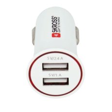 USB nabíjecí autoadaptér Dual Car Charger, 3400mA max SOLIGHT DC27