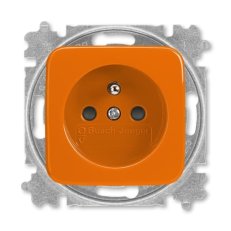 ABB REFLEX Zásuvka chráněná s clonkami bezšroubová oranžová 5519B-A02357 P