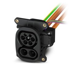 Nabíjecí zásuvka elektromobilu CHARX T2HBI12-3AC32DC200-3,0M6 1300848