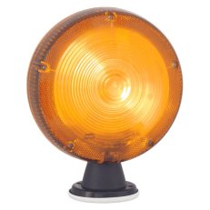 Maják zábleskový FAROLAMP X S 12/24 V, ACDC, IP54, oranžová SIRENA 84970