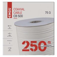 Koaxiální kabel CB500, 250m EMOS S5253