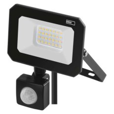 LED reflektor SIMPO s pohybovým čidlem, 20 W, černý, neutrální bílá EMOS ZS2323