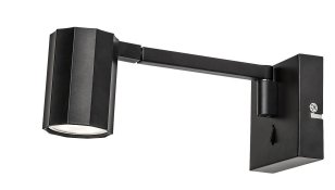 KARTER GU10 1x 5W IP20 matná černá RABALUX 73027