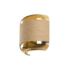 PANTILO ROPE nástěnné přisazené svítidlo, ostatní, 1x max. 15 W G9, zlatá