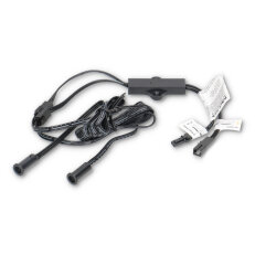 Dveřní spínač / Bezdotykový spínač (2 senzory) IR s příchytkami 12/24 VDC max.3A