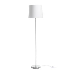 NYC/CONNY 35 stojanová Polycotton bílá/chrom 230V E27 11W RENDL R14076