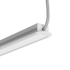 Záslepka s otvorem KLUŚ PDS-LNK-OTW pro LED hliníkové profily šedá, C24428C02TW
