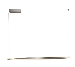 Elvio saténový chrom LED 28W IP20 2150lm