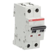Jistič ABB S202M-Z1UC, 2P, 1A, char. Z, DC: 220/440V DC, AC: 253/440V