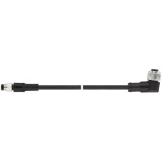 Konfekcionovaný kabel pro snímače/akční členy AB-C3-M8MS-0,3PUR-M12FA 22260245