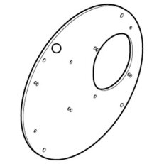 SCAME Čelo ke kabelovému bubnu ROLLER 330 1x 16A/400V(1x 230V) příruba 70x87mm