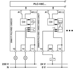 Rozšiřující modul PLC-V8C/PT-24DC/EM PHOENIX CONTACT 2905137