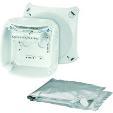 Kabelova rozvodka 1,5-2,5 mm2, 3f, 4 mm2 1f, 5pol., šedá HENSEL WP 0402 G