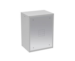 Nástěnný nýtovaný rozvaděč GrandN DUO 16U s plechovými dveřmi,hl.450mm 83000386