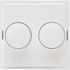 492829004 HK07 - cover for double dimmer
