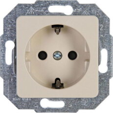 112601087 Earthed socket outlet with shu