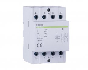 Instalační stykač NOARK 102421 EX9CH40 40 A, ovl. 240 V, 4 NO kontakty