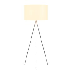 Stojací lampa FENDA E27, chrom, bez stínítka SLV 155492