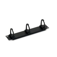 10'' vyvazovací panel 1U,3x háček malý zacvakávací 9x9 TRITON RAB-VP-X02-C1